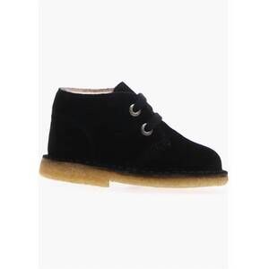 NEW NATURINO boys milky lace up desert boot in black
